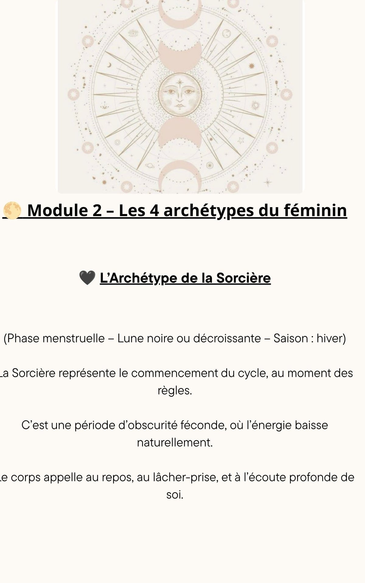 Réconcilie-toi avec ton Féminin