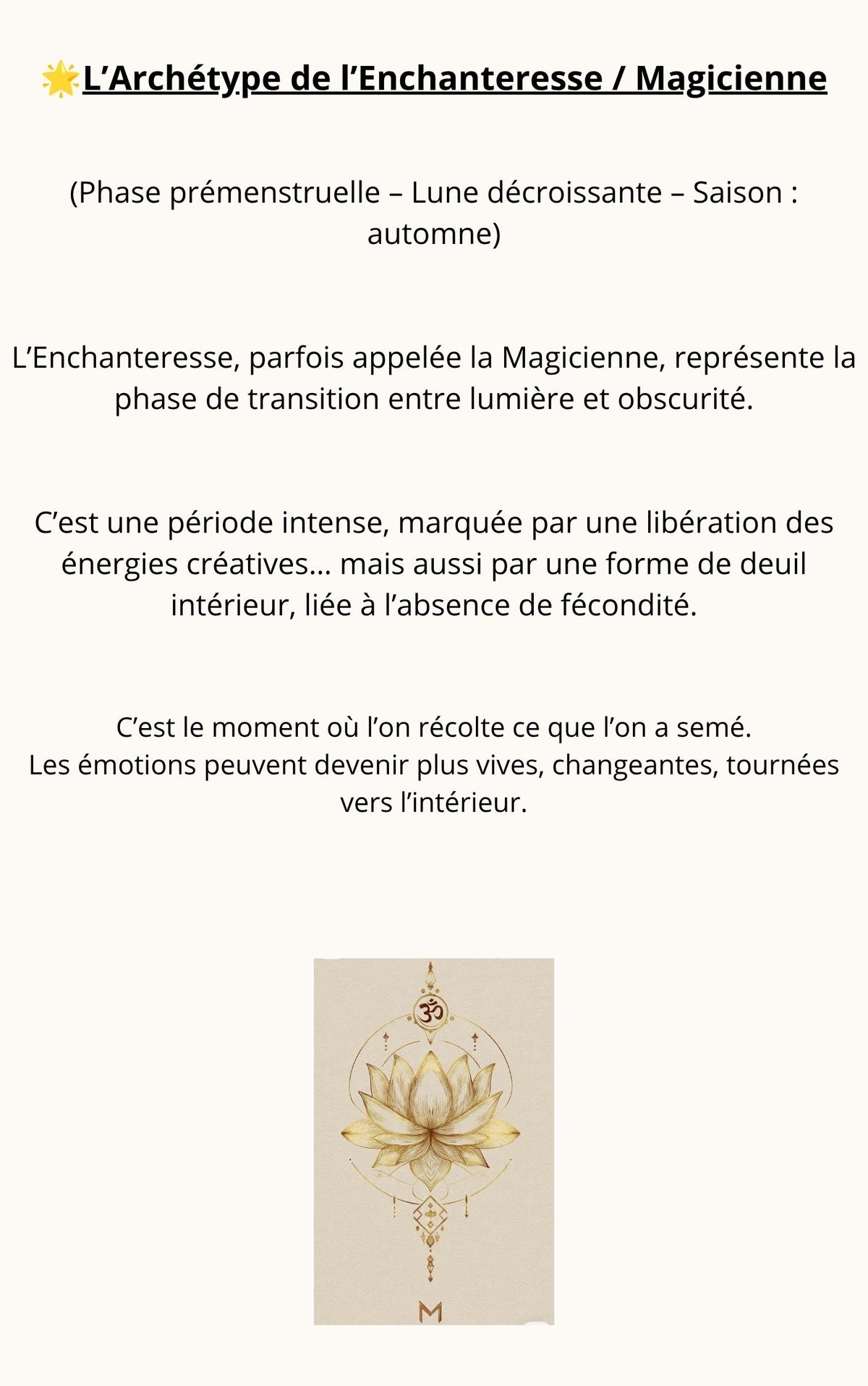Réconcilie-toi avec ton Féminin