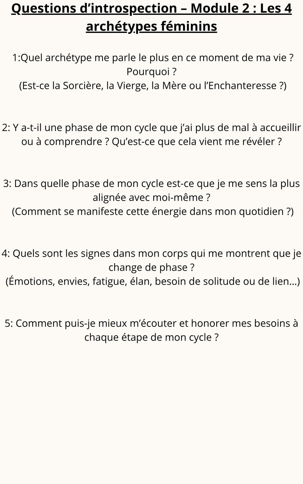 Réconcilie-toi avec ton Féminin