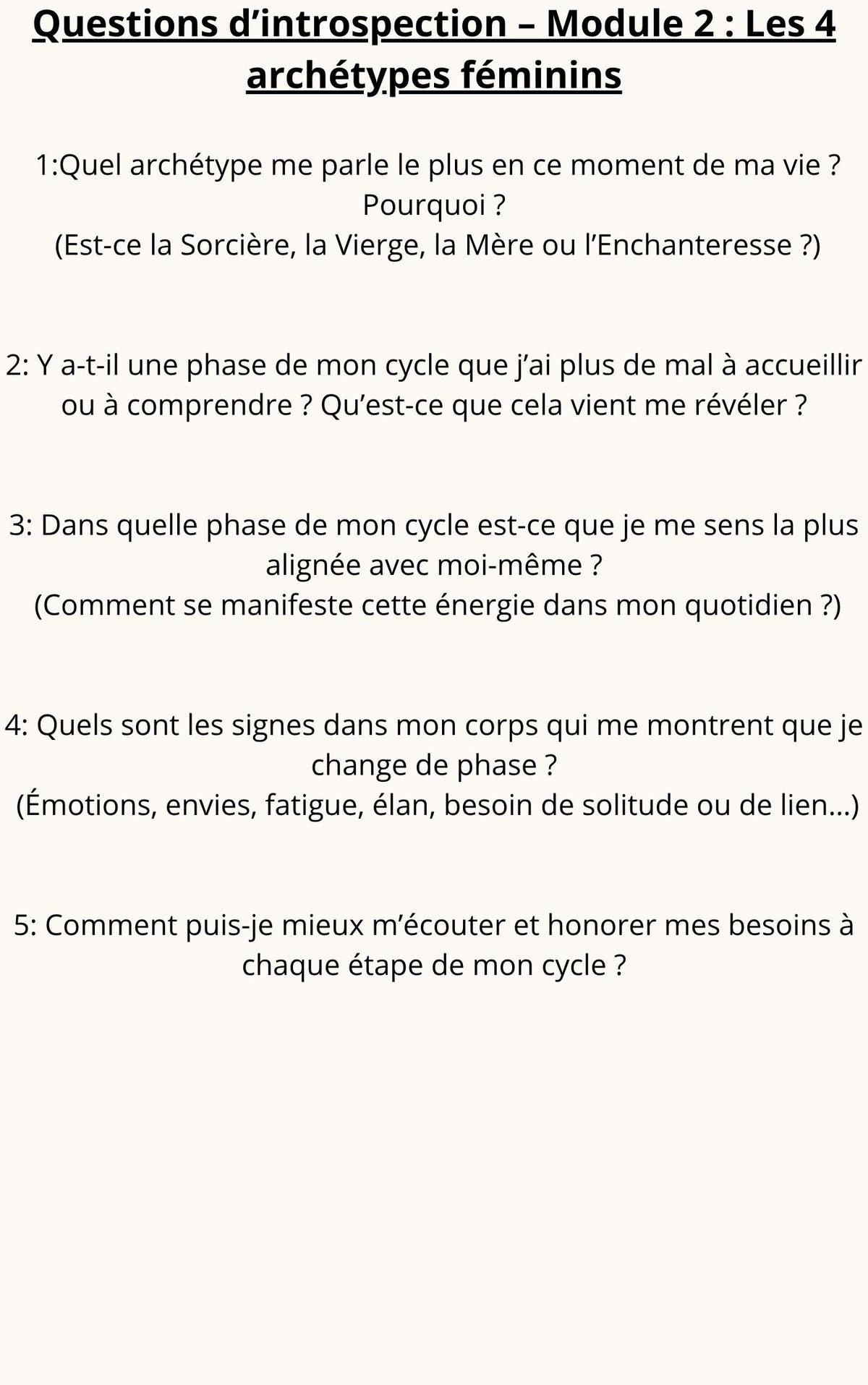 Réconcilie-toi avec ton Féminin