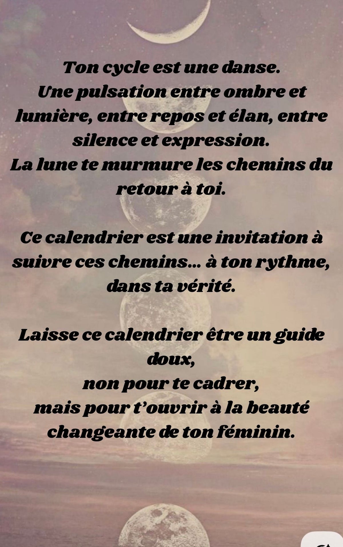 Réconcilie-toi avec ton Féminin