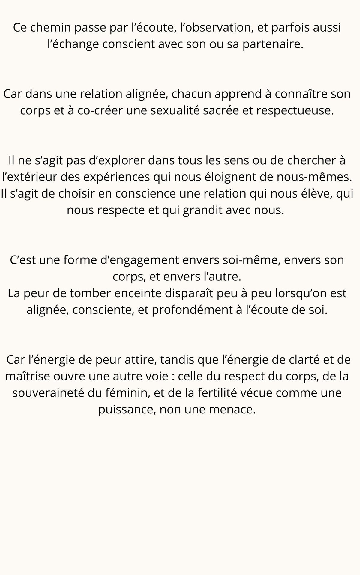 Réconcilie-toi avec ton Féminin