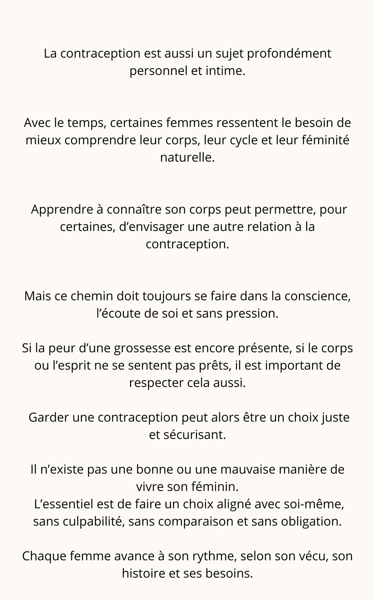 Réconcilie-toi avec ton Féminin