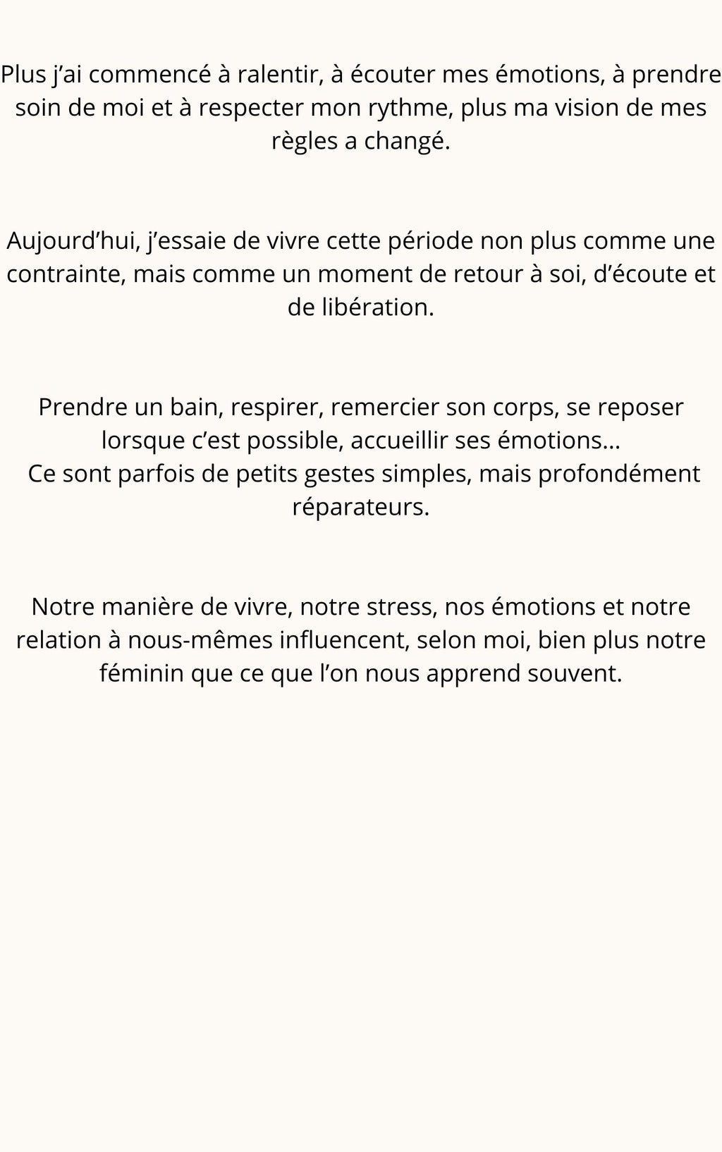 Réconcilie-toi avec ton Féminin