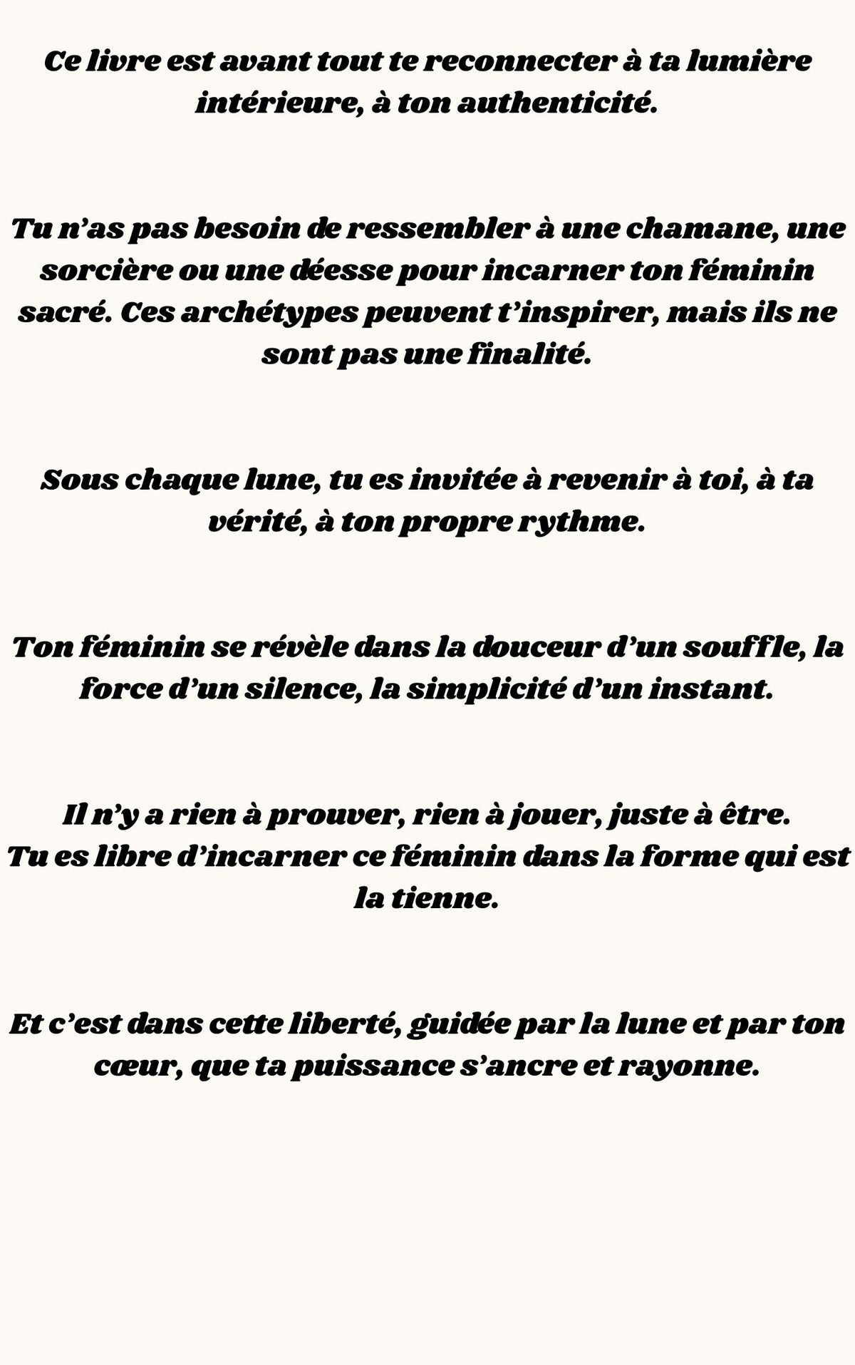 Réconcilie-toi avec ton Féminin