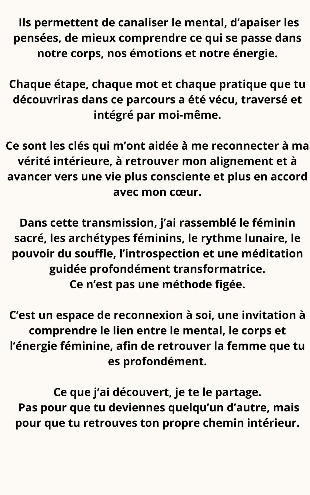 Réconcilie-toi avec ton Féminin