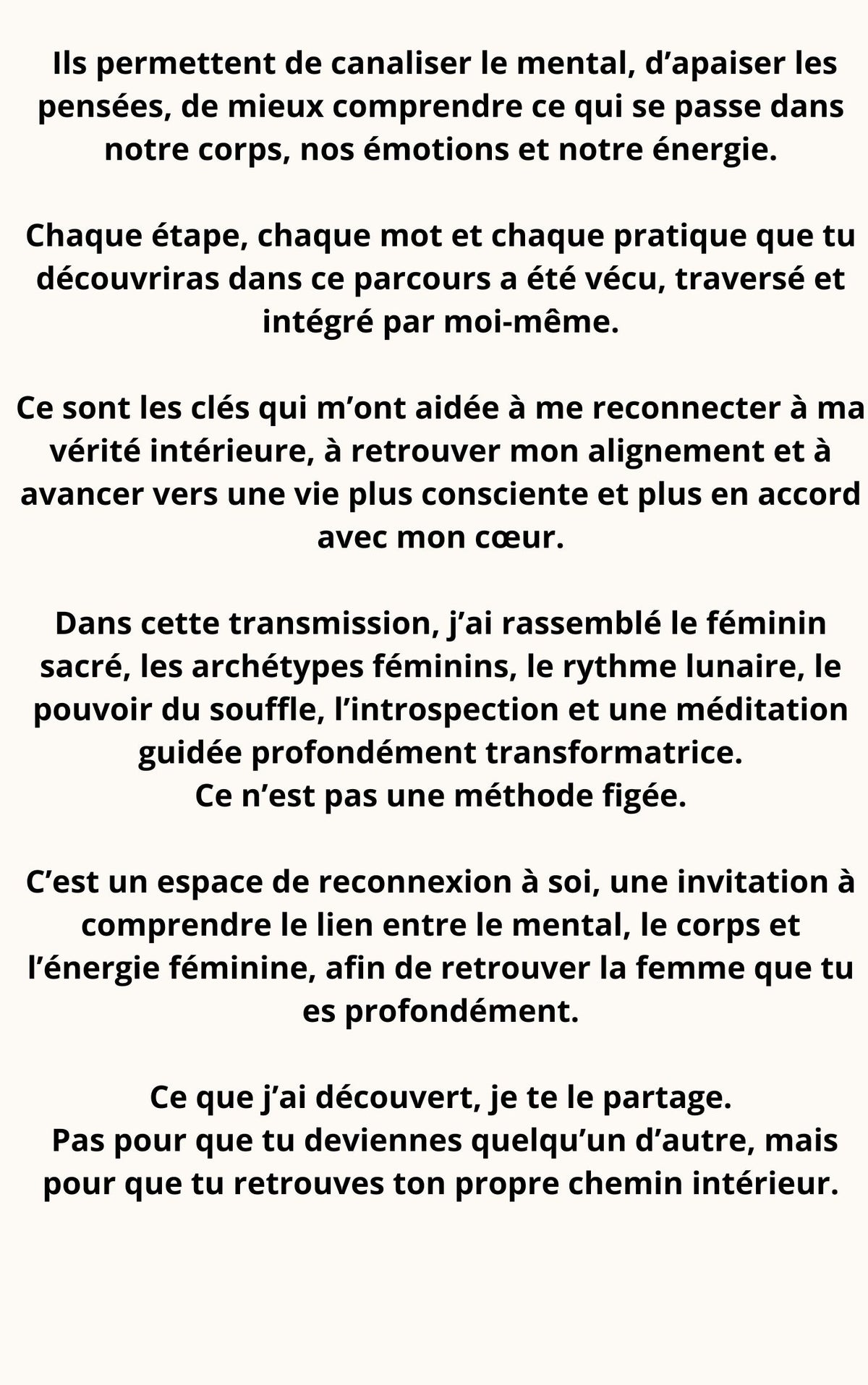 Réconcilie-toi avec ton Féminin