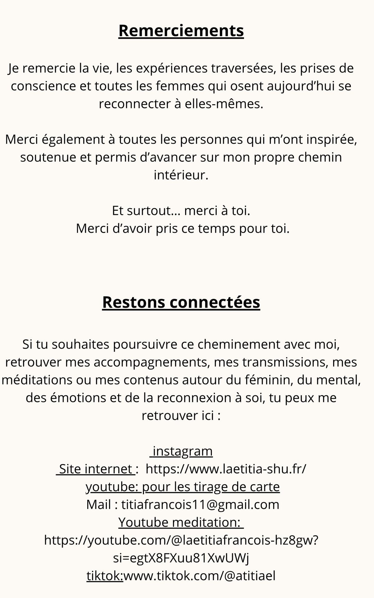 Réconcilie-toi avec ton Féminin