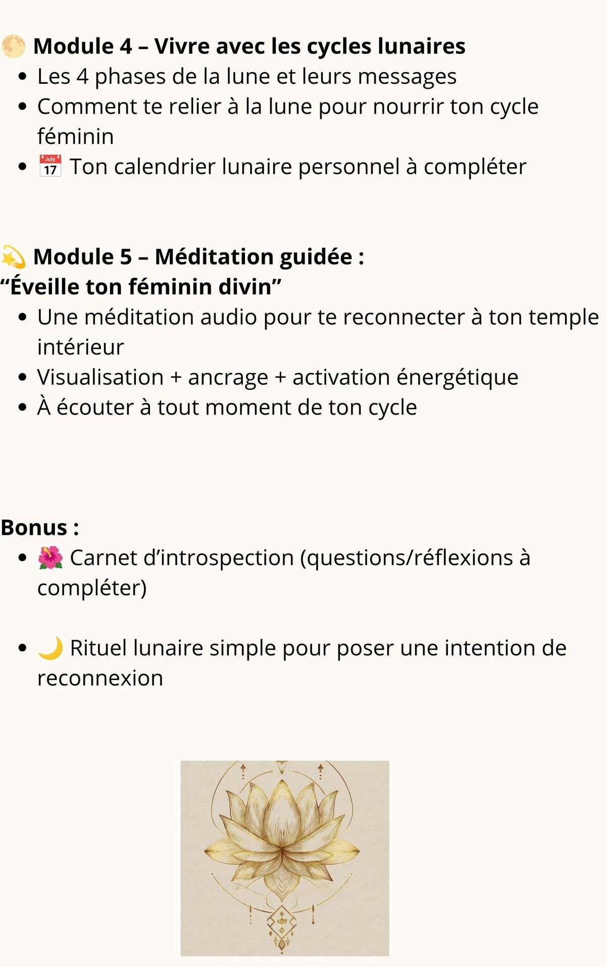 Réconcilie-toi avec ton Féminin