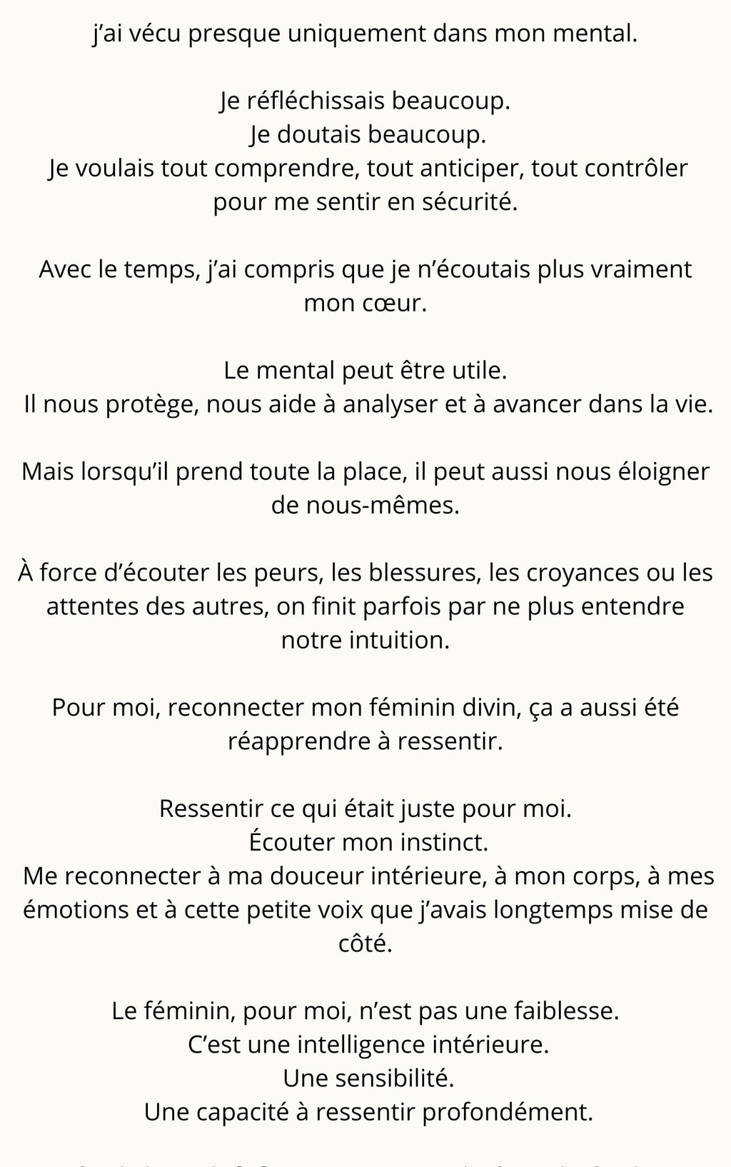 Réconcilie-toi avec ton Féminin